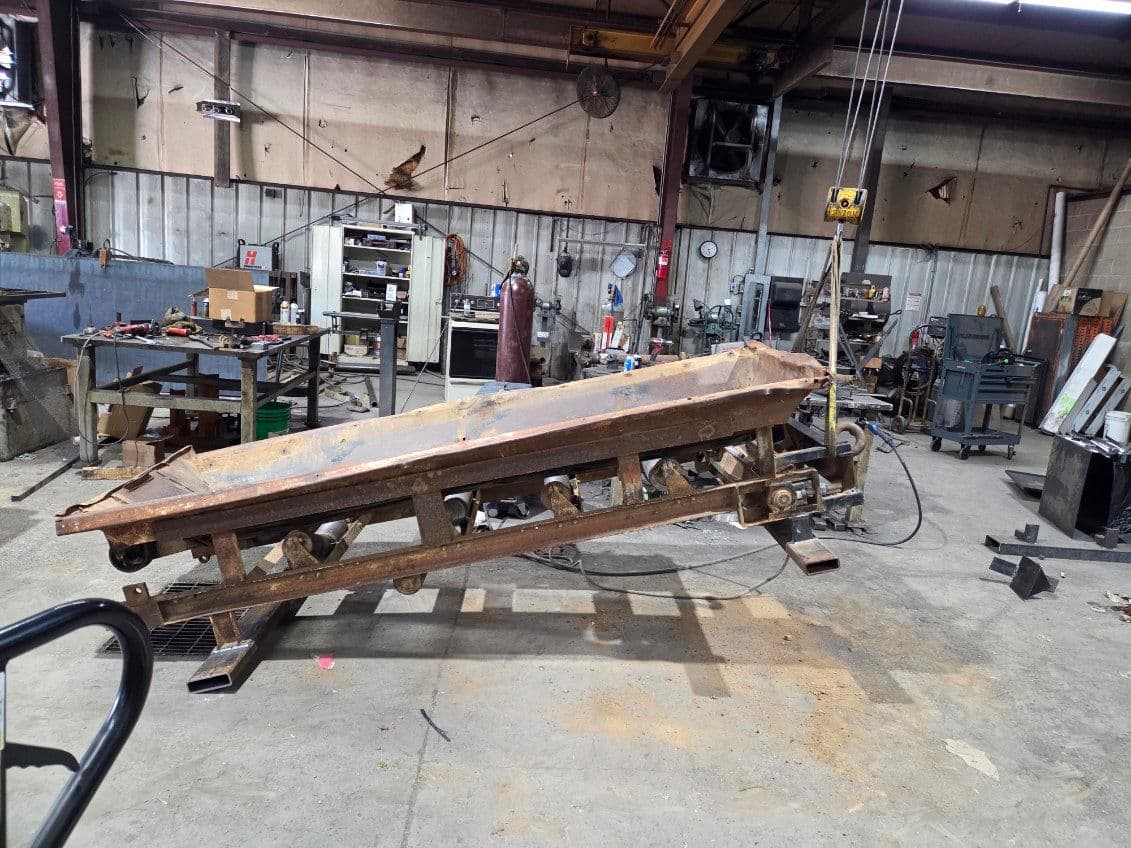 Project Reinforcing Conveyor Hitch and Feet in Clarksville image