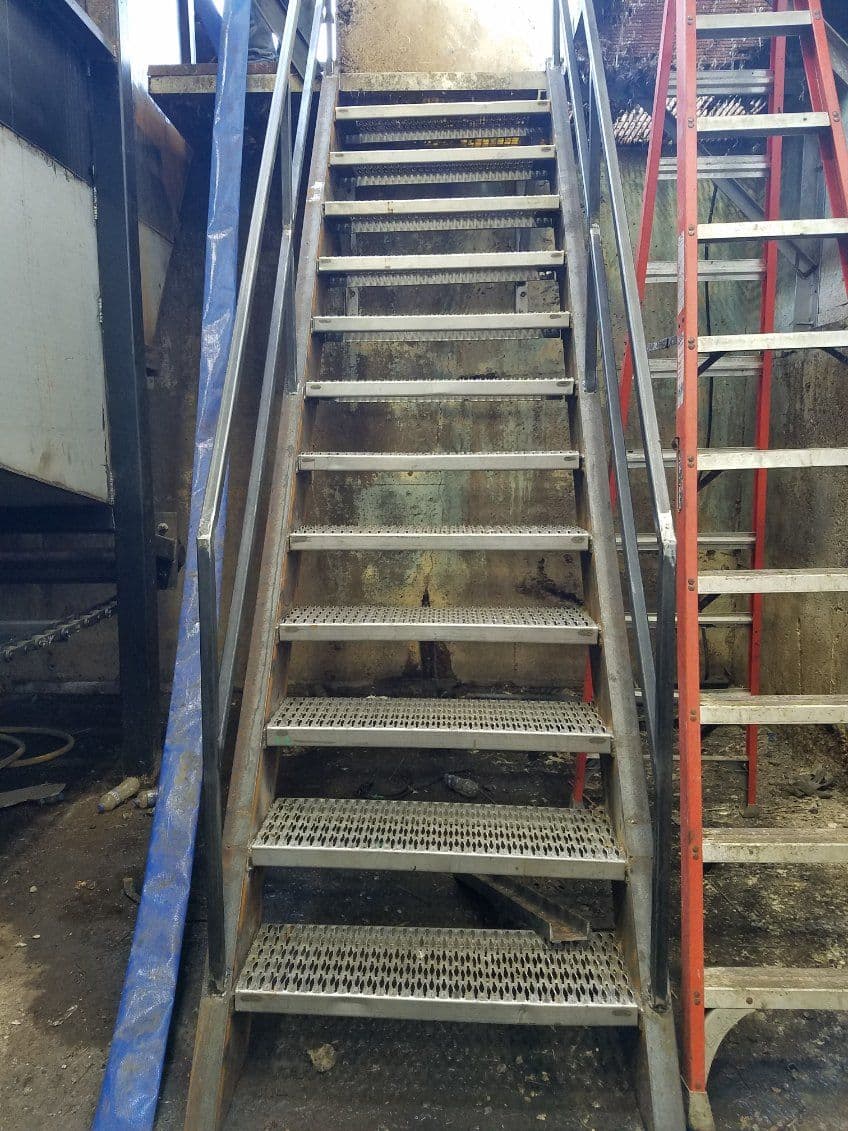 Clarksville Industrial Stairs and Bin Renovation